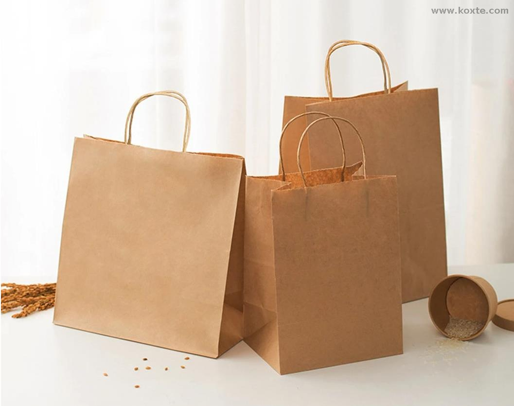 Fast Food Take Away Kraft Paper Bag Folding Gluing Machine from China